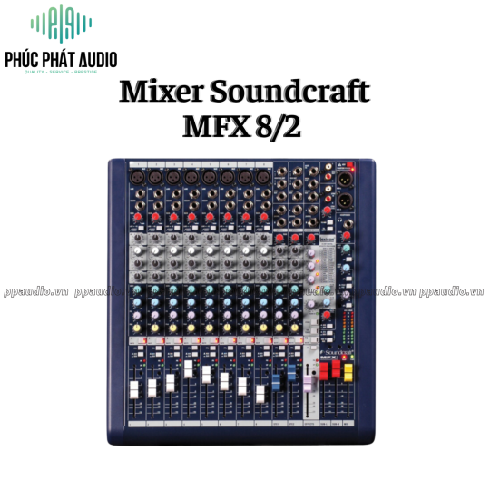Mixer Soundcraft MFX 8/2 