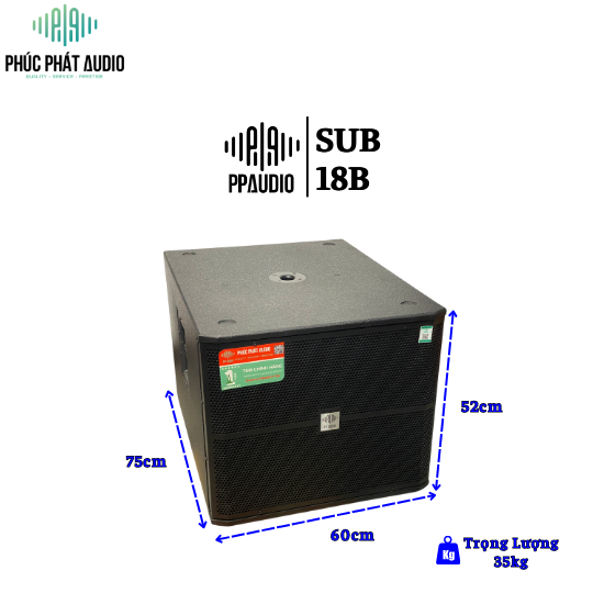SUB PPAUDIO 18B