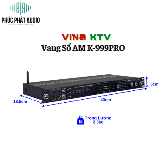 Vang Số AM K-999 Pro