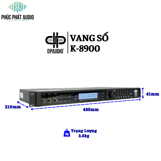 Vang Số DPAUDIO K-8900